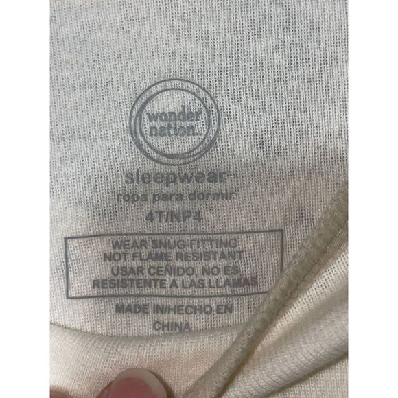 Wonder nation sleepwear outfit size 4T - Picture 9 of 9